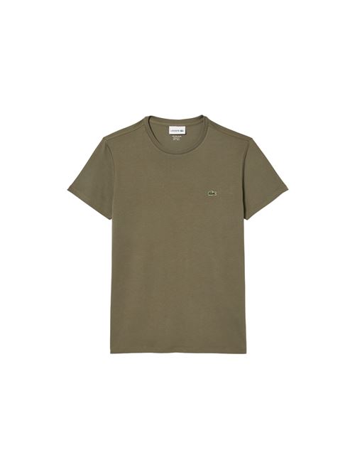 t-shirt lacoste | TH6709316 VERDE